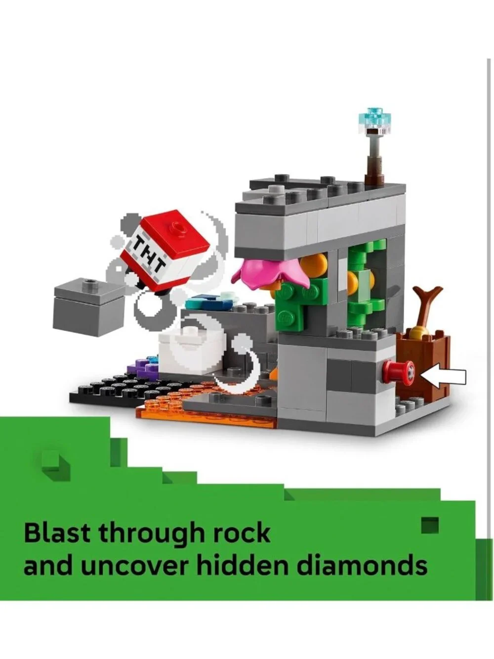 LEGO Minecraft The Warden Encounter Kids Toy